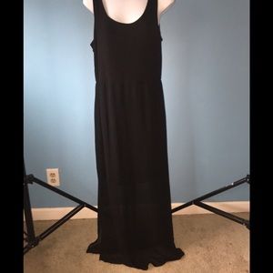 Apt 9 long black petite large dress